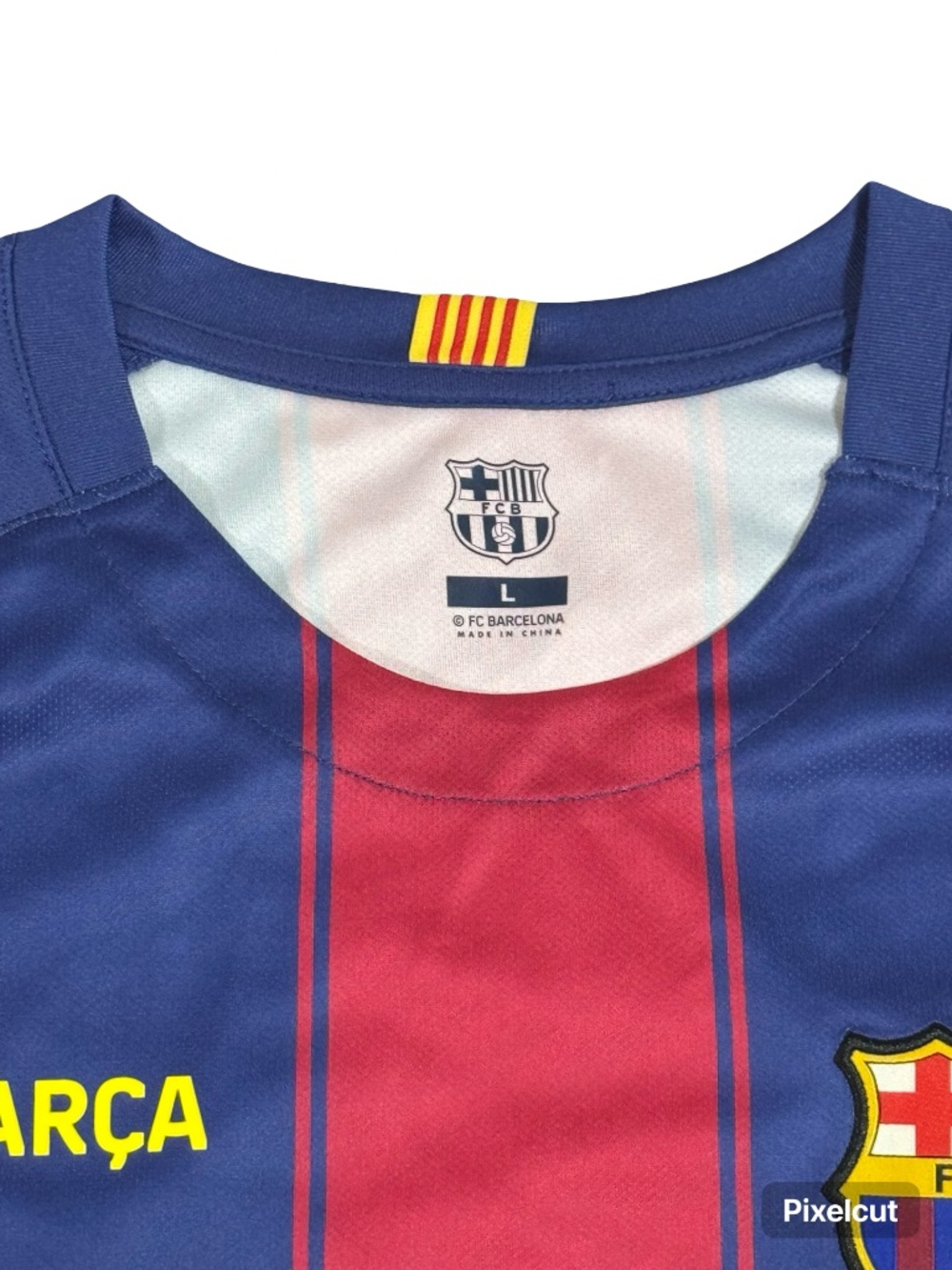 FC Barcelona Lamine Yamal #10 Jersey Mens Medium Blue Red Soccer Shirt New - Picture 6 of 7